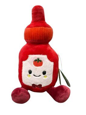 Giggle Scape Tomato Sauce Bottle Plush Toy For Ages 1+